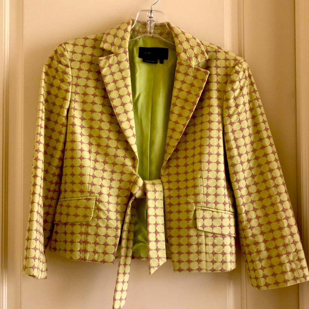 BCBGMAXAZRIA XS tie jacket